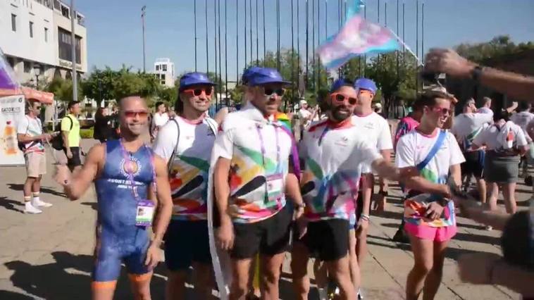 Los Gay Games arrancan con una caminata multicolor en la ciudad mexicana de Guadalajara