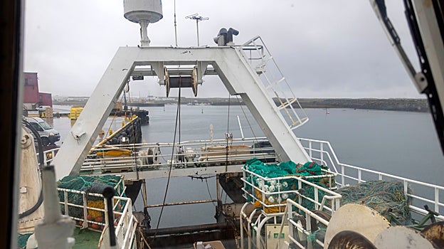 El Sturla, barco pesquero de Vísir que busca el bacalao en el norte