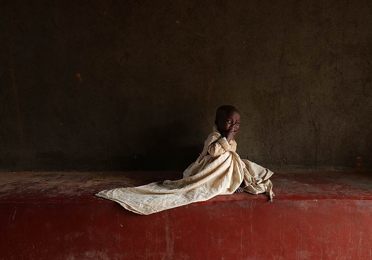La alegría nunca se pierde en el rostro de los niños a pesar de la dura realidad cotidiana que sufren
