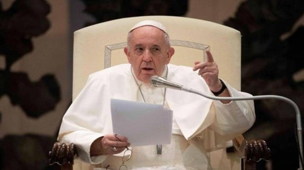 El Papa Francisco, en una audiencia
