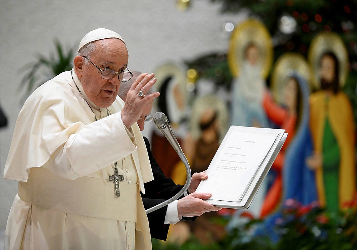 El Papa Francisco celebra una audiencia general semanal
