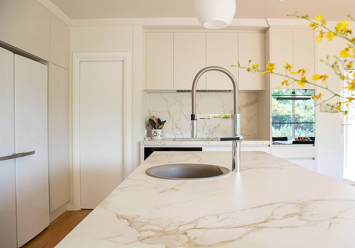 Encimera de aglomerados de cuarzo