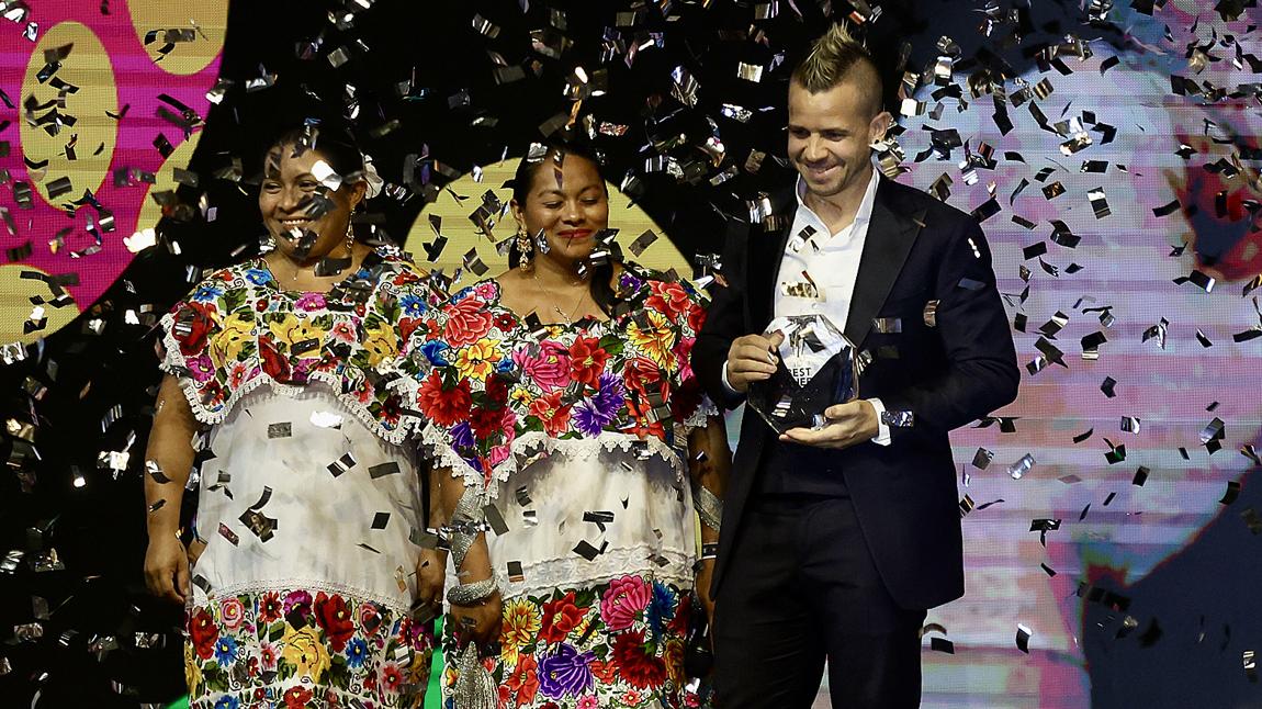 Dabiz Muñoz gana el premio por tercera vez consecutiva al 'Mejor cocinero del mundo'