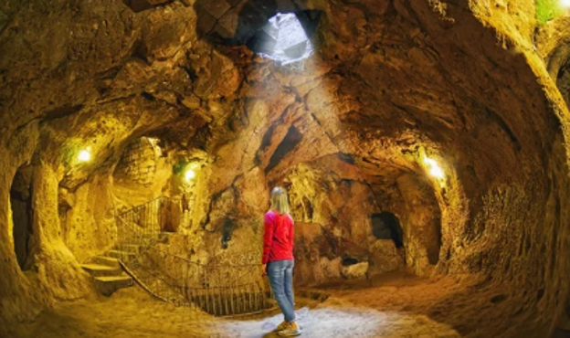 El interior de la ciudad subterránea