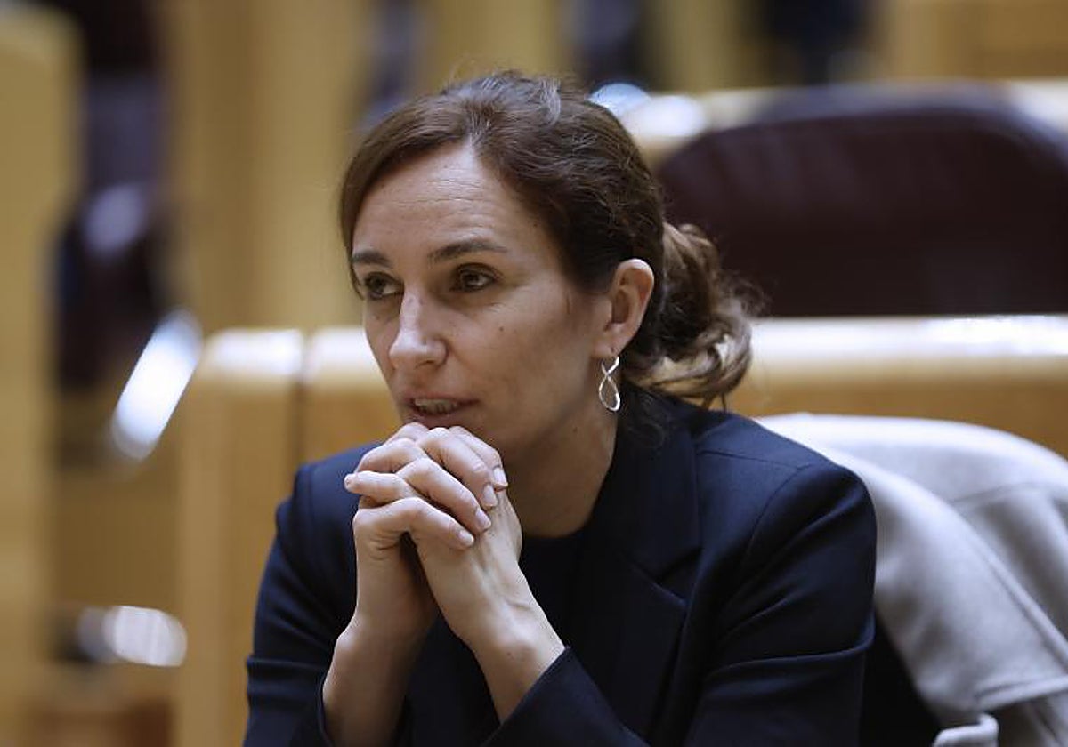 La ministra de Sanidad, Mónica García, este miiércoles
