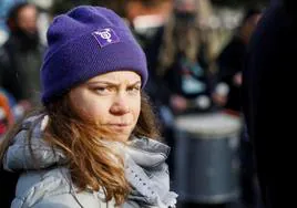 Greta Thunberg comparece en Londres ante la justicia por alterar el orden público
