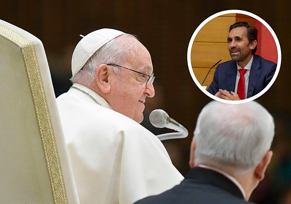 El Papa Francisco y Benjamín Estévez