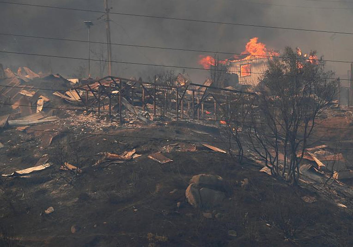 En imágenes: el incendio que está devastando Chile ya ha dejado más de 50 muertos
