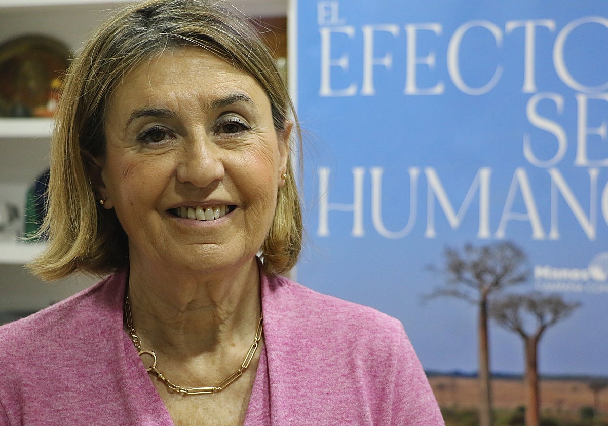 Cecilia Pilar, presidenta de Manos Unidas