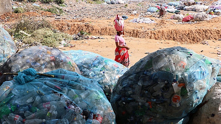 Se calcula que en 2050 habrá más plásticos que peces en el mar