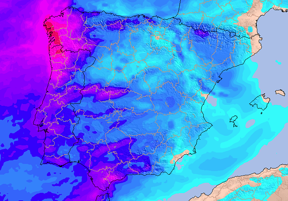 La Aemet confirma la fecha de la llegada de la borrasca Karlotta: lluvias generalizadas en estas zonas de España