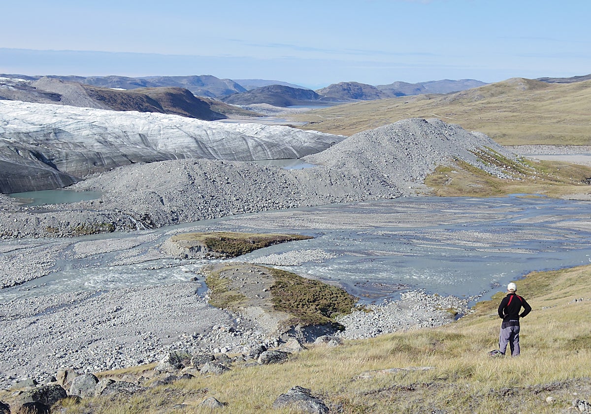 Cambios en el paisaje de Groenlandia