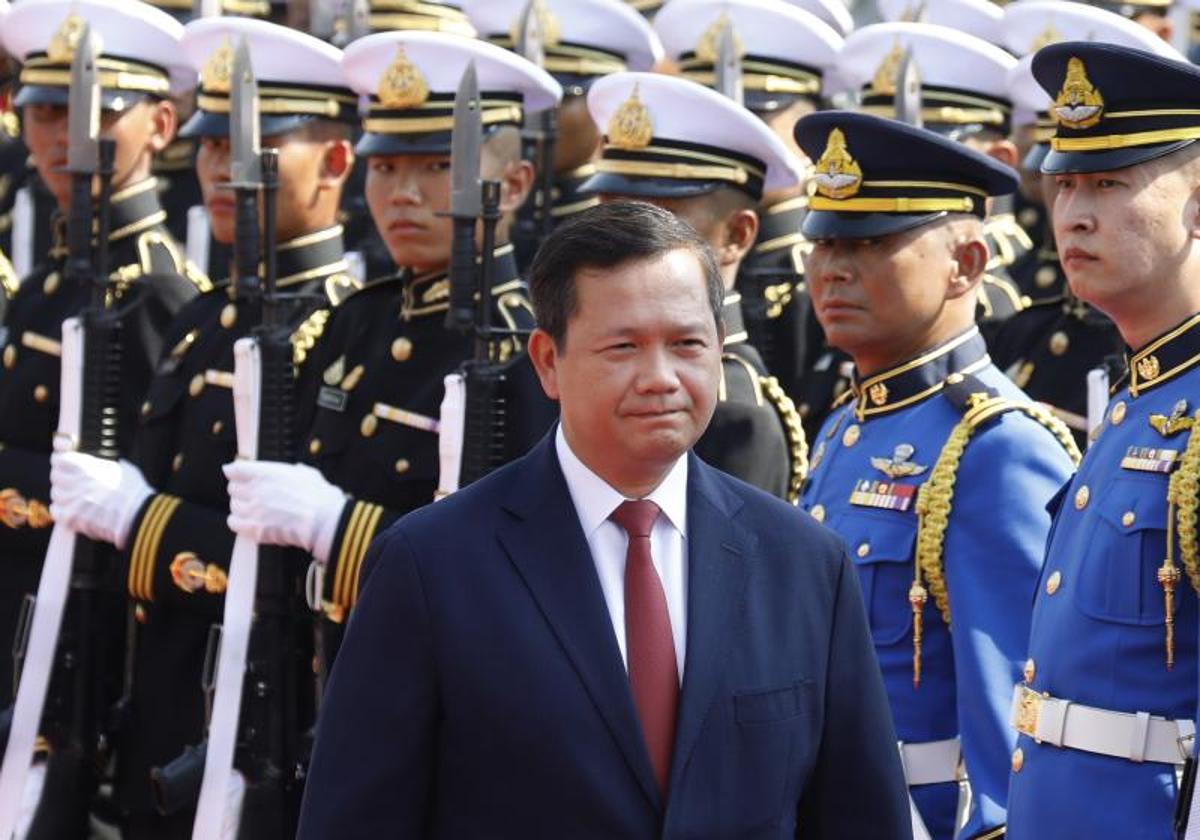 El primer Ministro de Camboya, Hun Manet, en una imagen de archivo