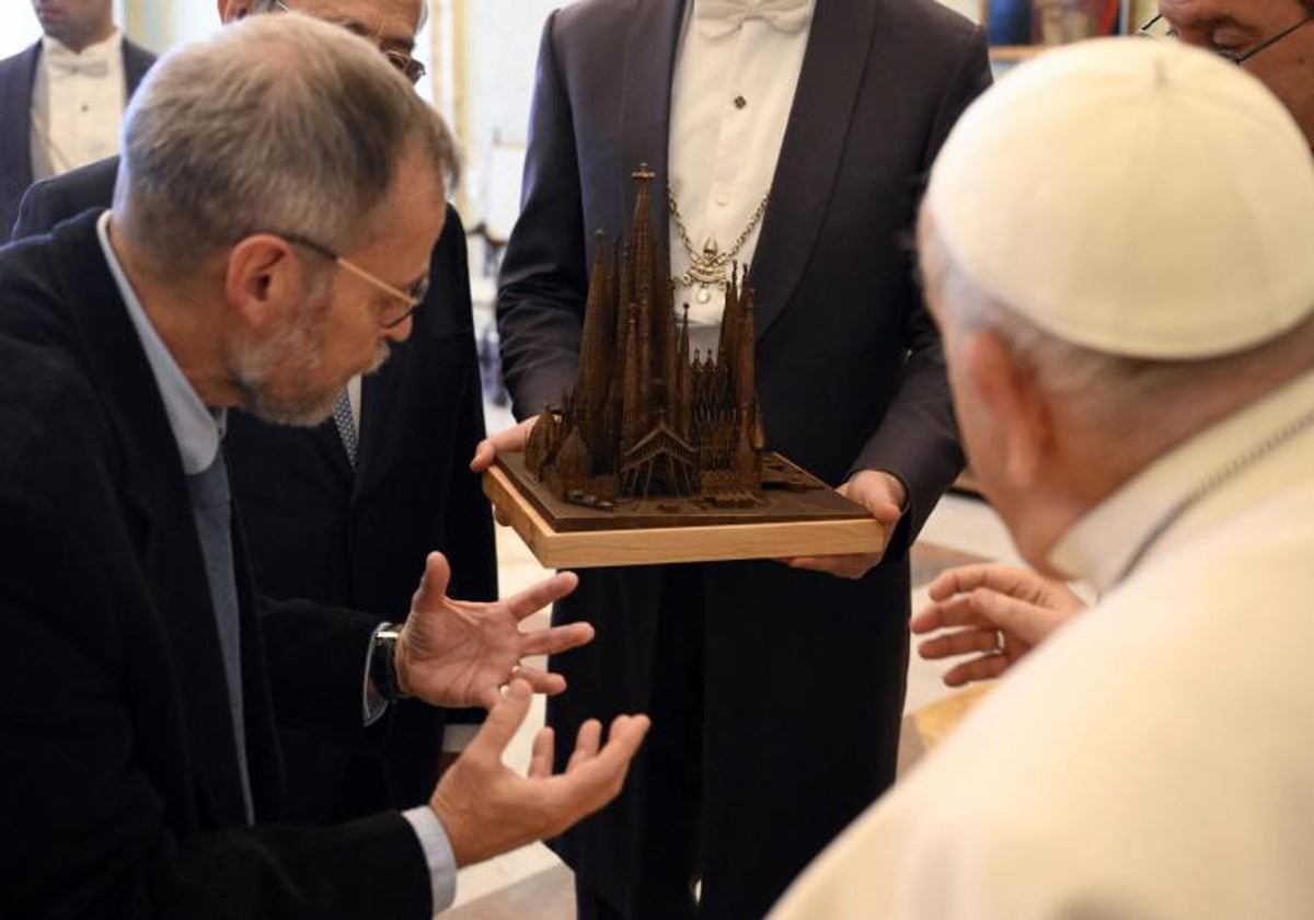 El Papa recibe este sábado a la Junta Constructora de la Basílica de la Sagrada Familia