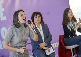 Irene Montero, satisfecha con la condena a Dani Alves de 4 años y medio: «Es resultado de la lucha feminista»