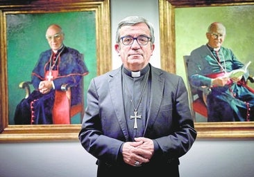 Luis Argüello El presidente de los obispos que corría delante de los grises