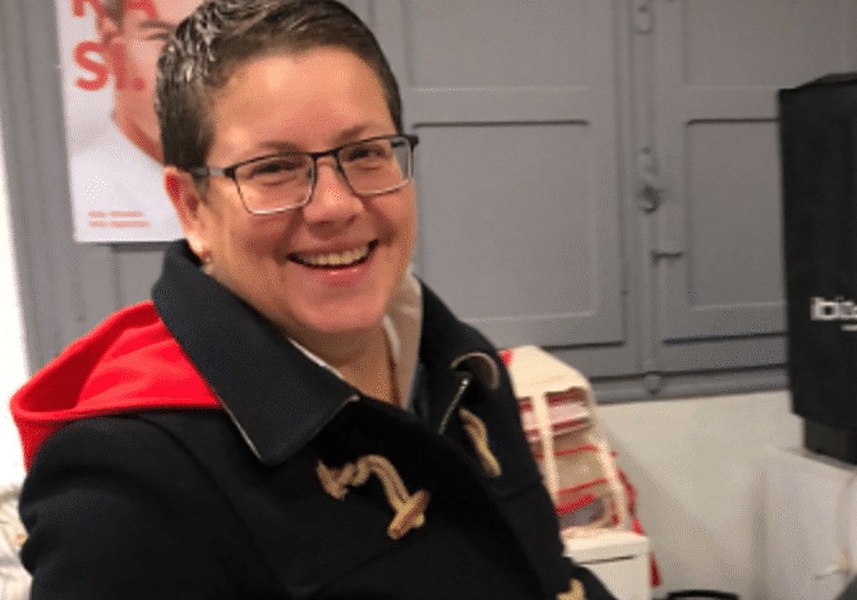 Isabel García, directora del Instituto de las Mujeres, en una imagen de archivo de una jornada de elecciones en España