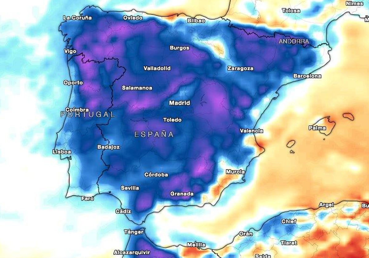 La Aemet recomienda tomar las precauciones necesarias para hacer frente a las condiciones climáticas adversas
