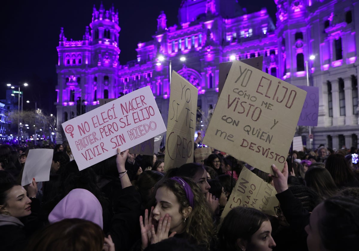 Manifestación de la Comisión 8-M