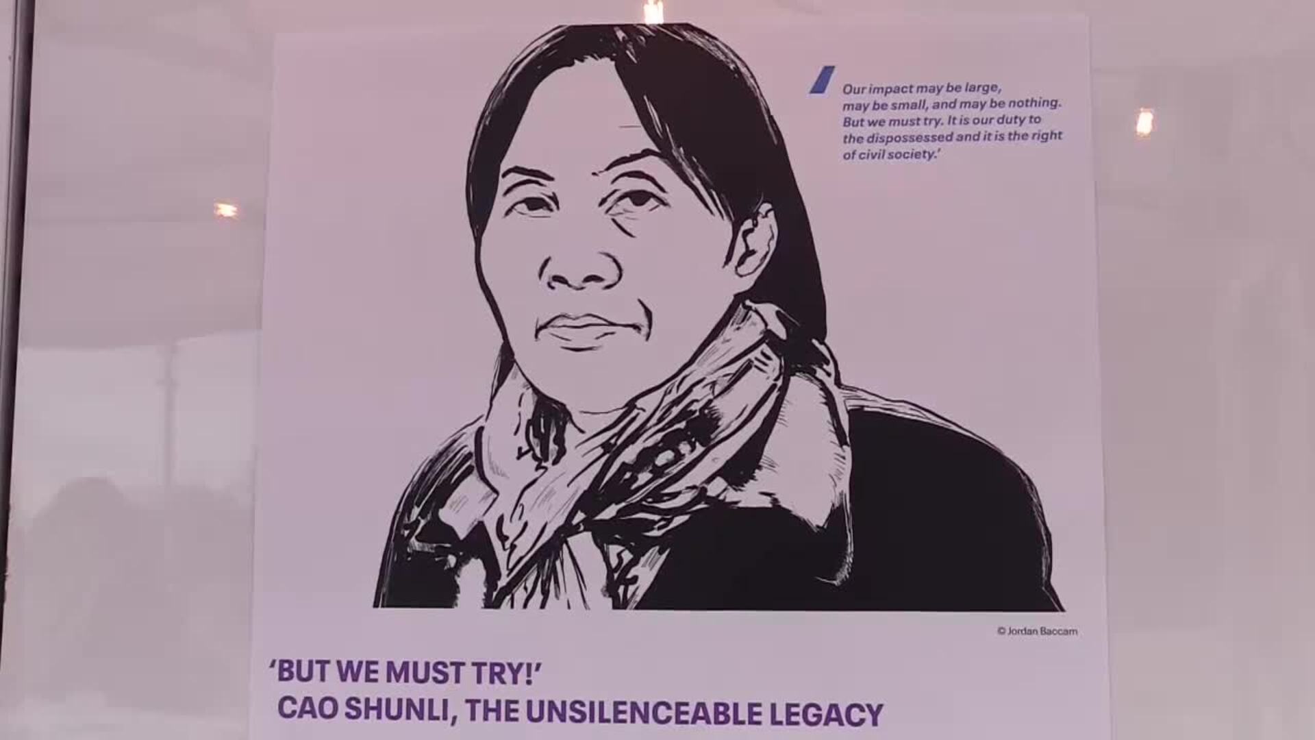 Diez años tras su muerte, Cao Shunli es homenajeada en Ginebra