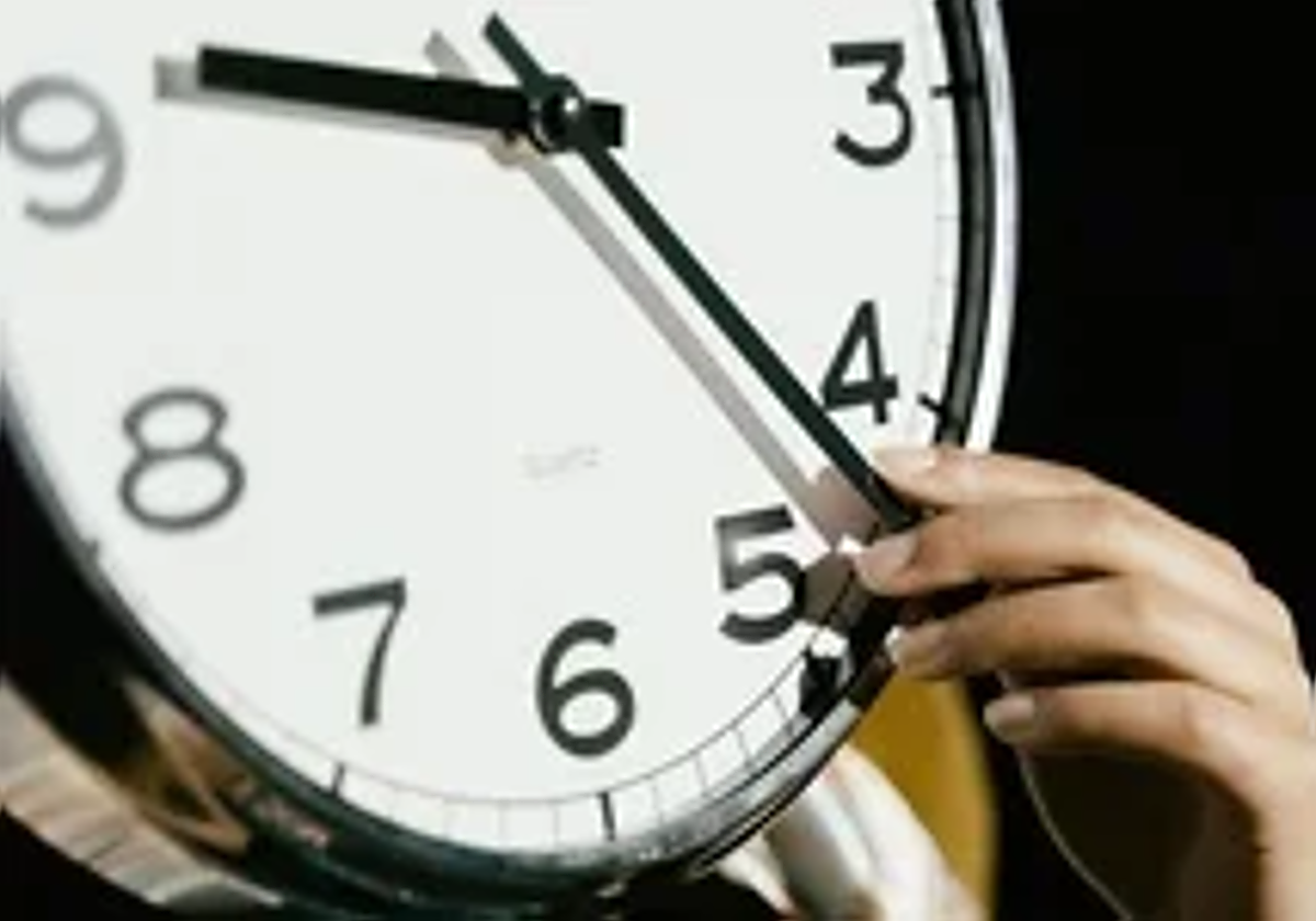Cambio horario de invierno 2025