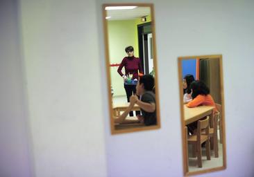 Aula de un centro de Educación Primaria en Cataluña