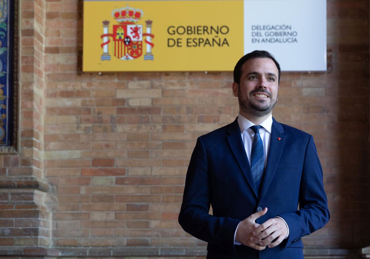 Alberto Garzón, en su época de ministro