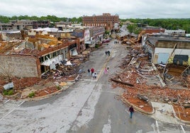 Al menos cinco muertos, incluido un bebé, por los tornados en Oklahoma (EE.UU.)