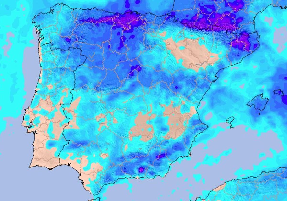 La Aemet avisa del regreso de las lluvias a España tras el calor veraniego