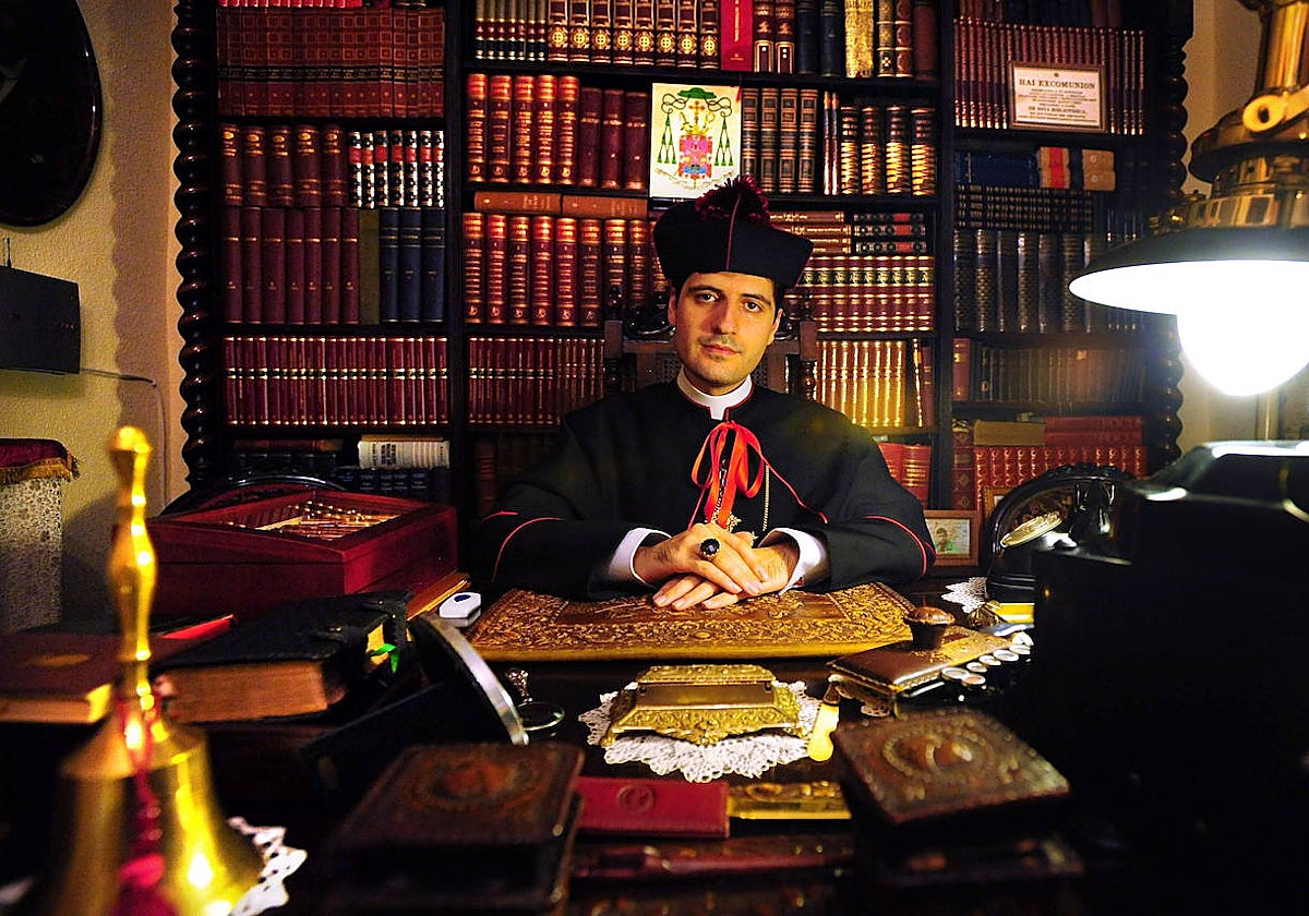 Pablo de Rojas en sus aposentos particulares