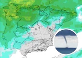 La Aemet avisa de tormentas intensas y posibles «trombas marinas» en España: estas son las zonas afectadas
