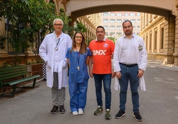 El desfibrilador inalámbrico que rescató a David de una muerte súbita: «Podía morir en cualquier momento »