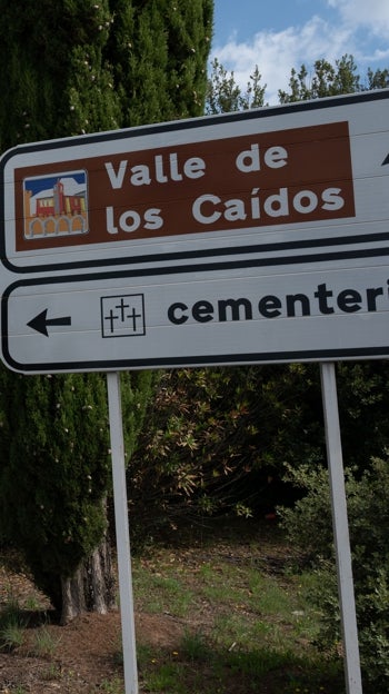 Vista del acceso a la basílica del Valle de Cuelgamuros (antiguo Valle de los Caídos)