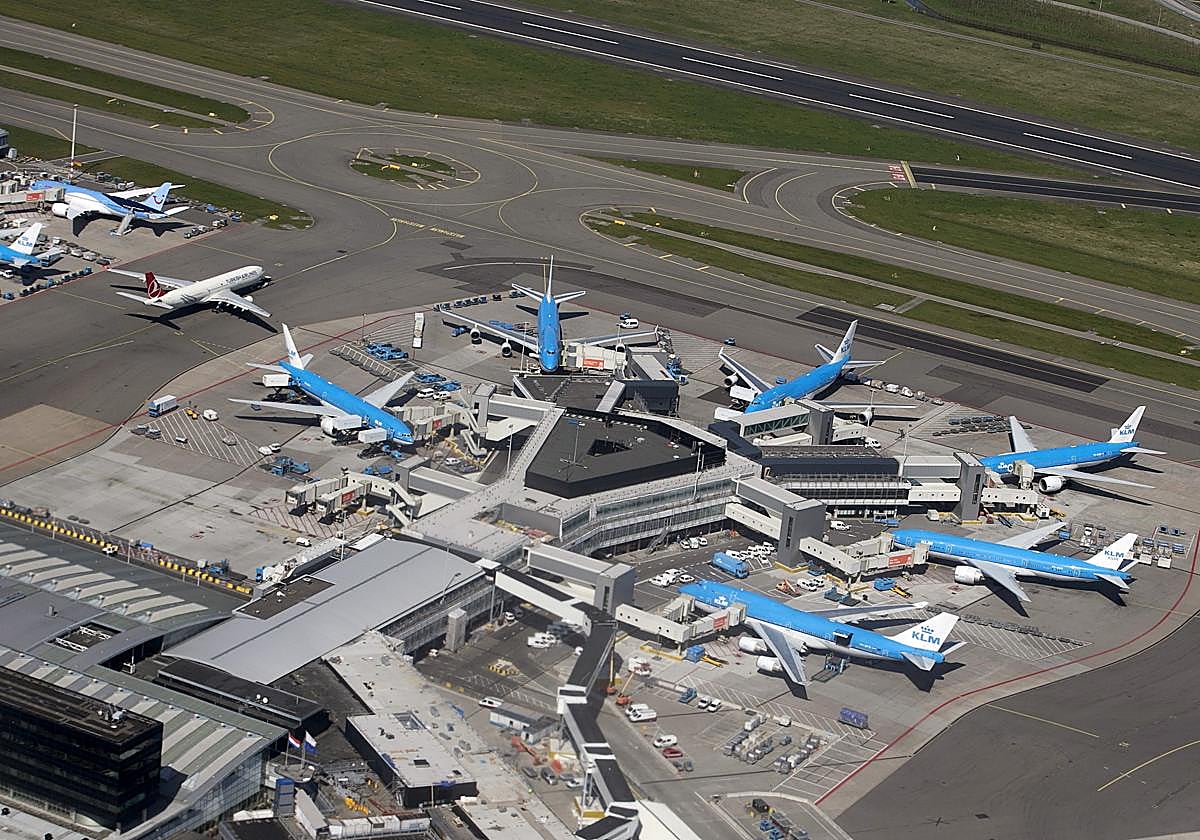 Aeropuerto de Schipol.