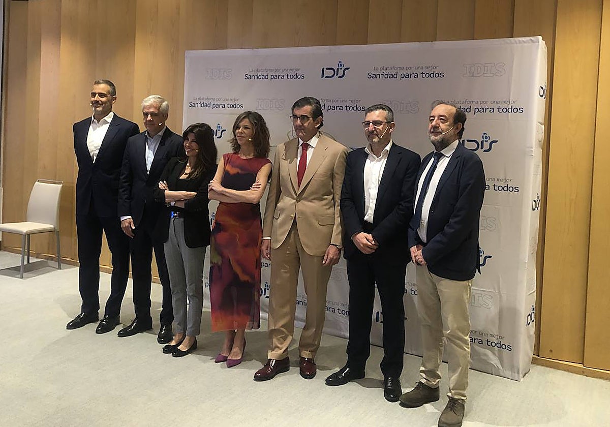 Jornada IDES con Carlos Mascías, Andoni Lorenzo, Rosa Díaz, Marta Villanueva, Juan Abarca, Patxi Amutio y Miguel de la Fuente