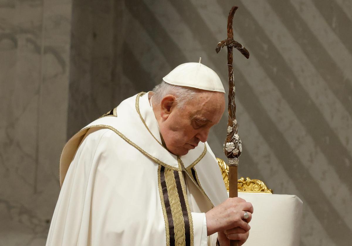 El Papa Francisco, el pasado 26 de marzo