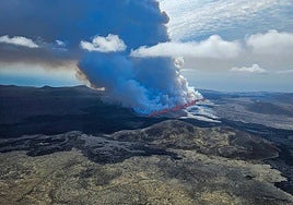Islandia continúa en erupción: «No creo que Grindavik vuelva a ser igual»