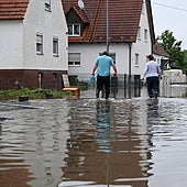 Una inundación «que ocurre una vez cada siglo» anega el sur de Alemania