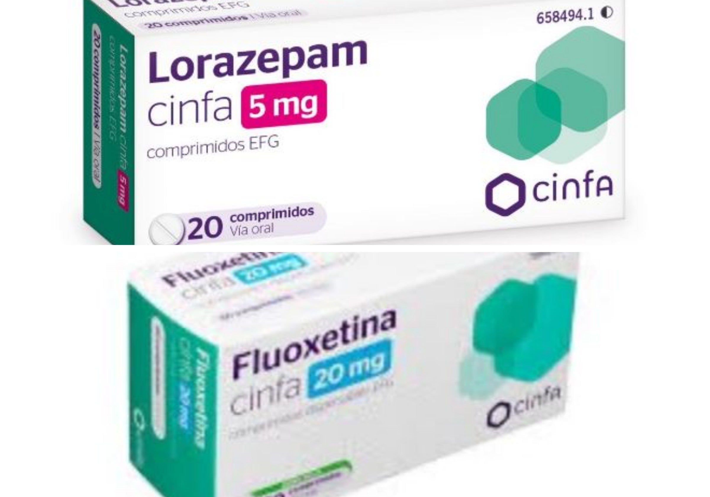 Cinfa cambia la caja de Lorazepam tras la polémica, pero el nuevo ...