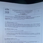 Polémica con el examen de Matemáticas II de la Selectividad de Madrid: «No se podía resolver, han saboteado mi futuro»