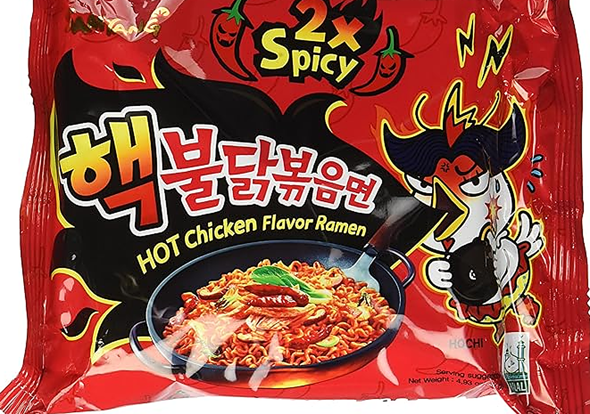 Los fideos picantes de Samyang Foods que Dinamarca ha retirado del mercado
