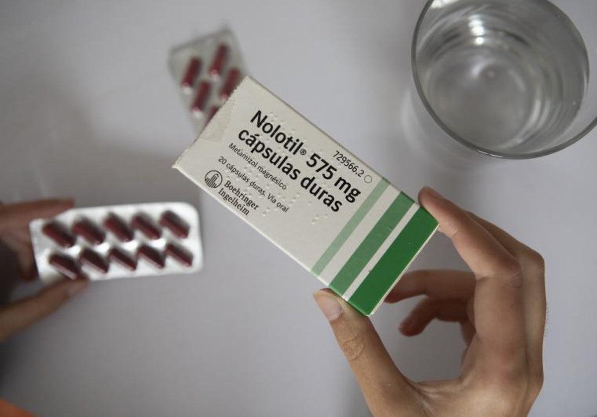 Una caja de Nolotil, el analgésico más consumido en España