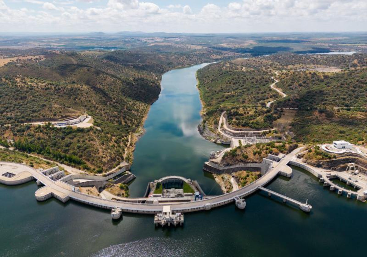 El embalse de Alqueva