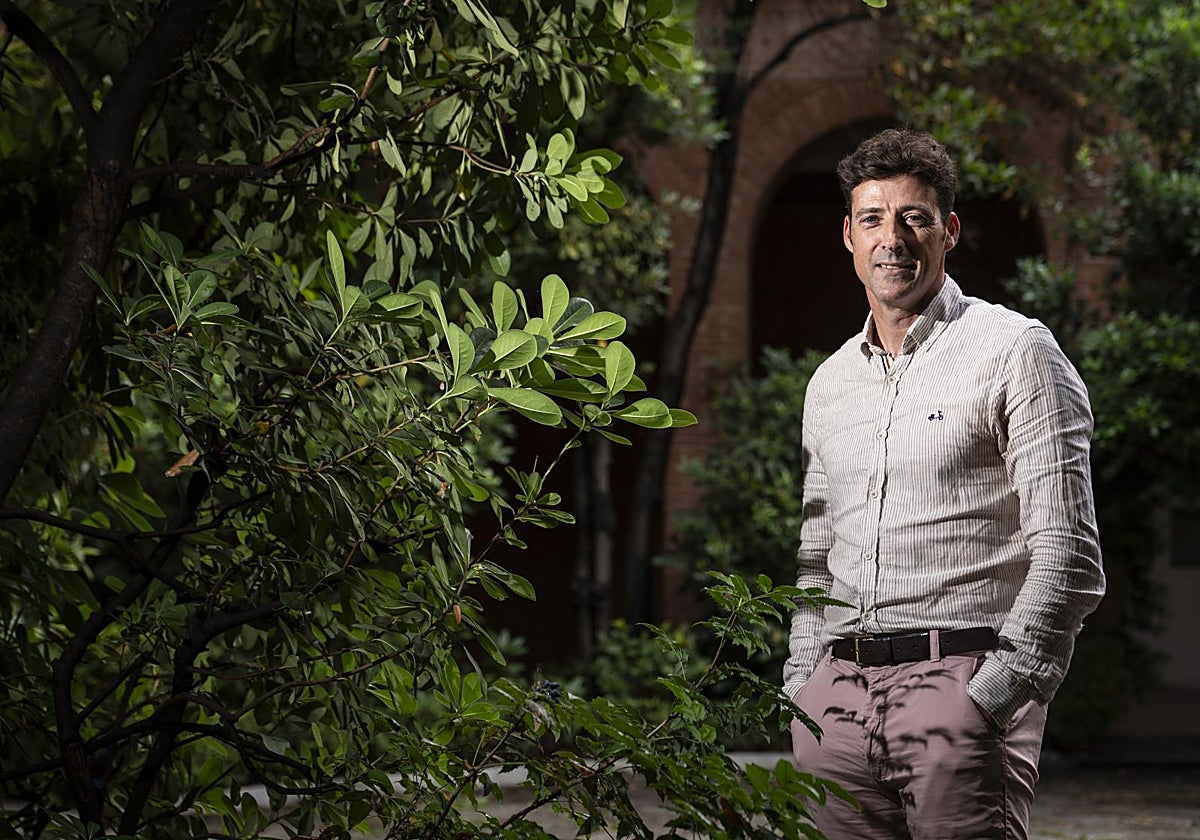 El investigador Jaime MN. Valderrama, en la sede del CSIC en Madrid