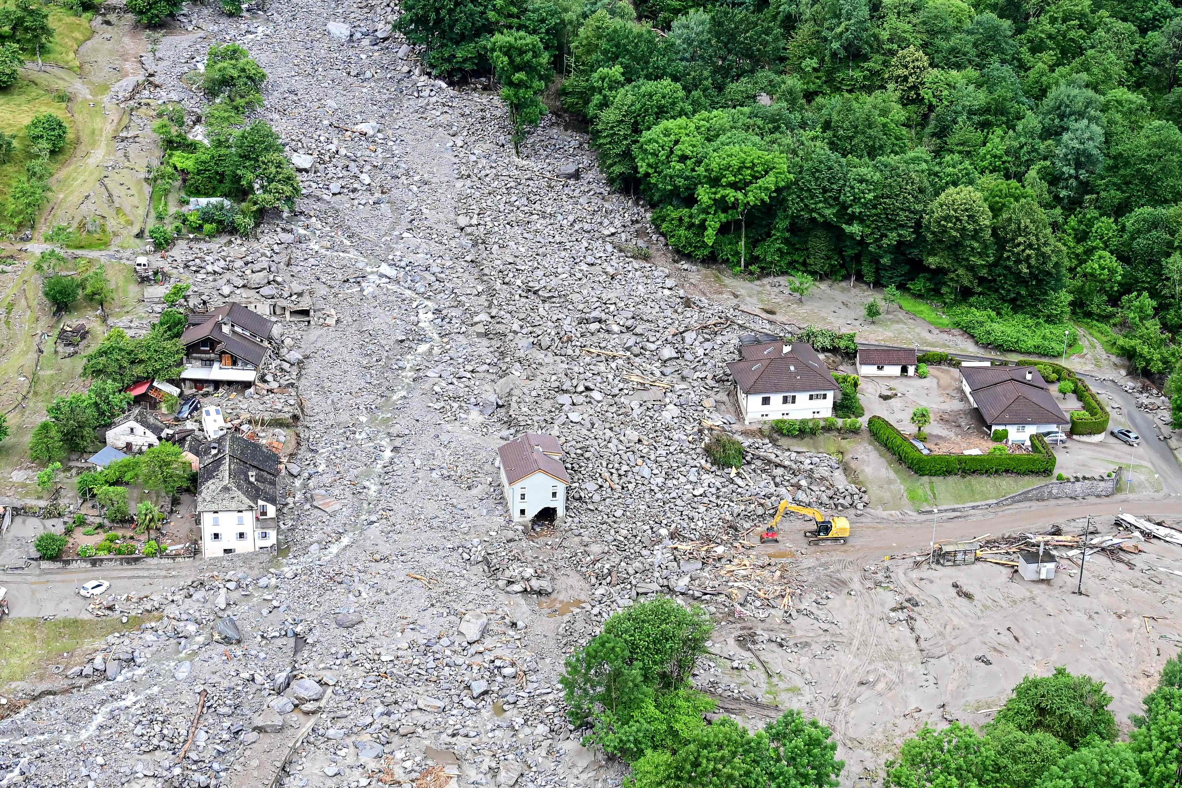 Inundaciones en Suiza