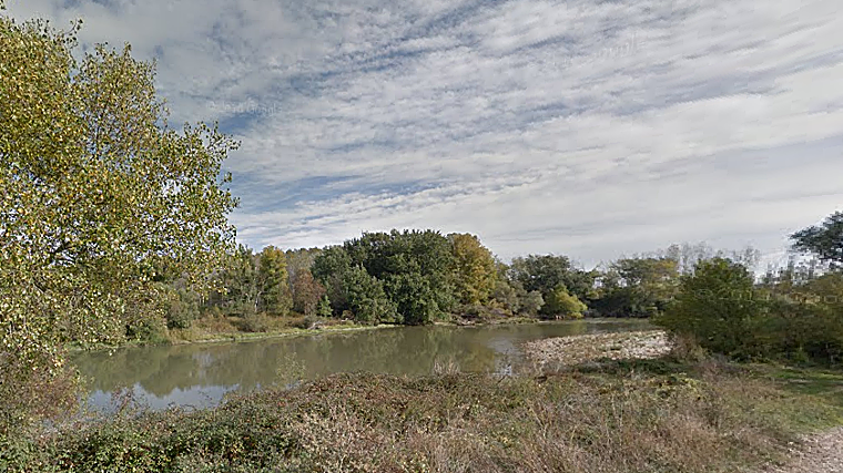 El Ebro a su paso por Rincón de Soto, en La Rioja