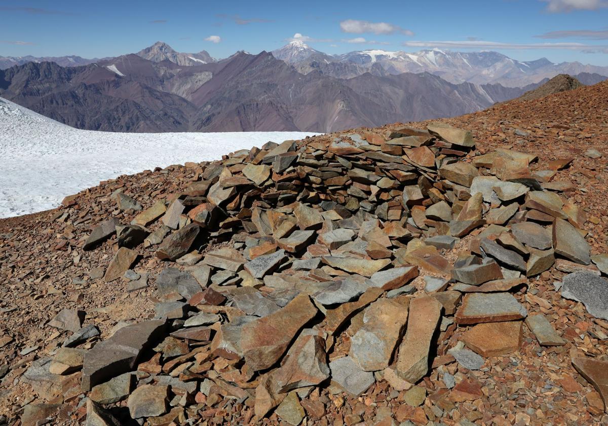 Imagen de las montañas chilenas.