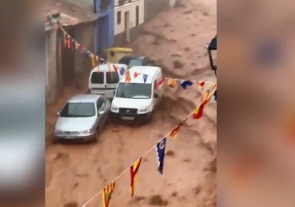 Inundaciones en Aragón.