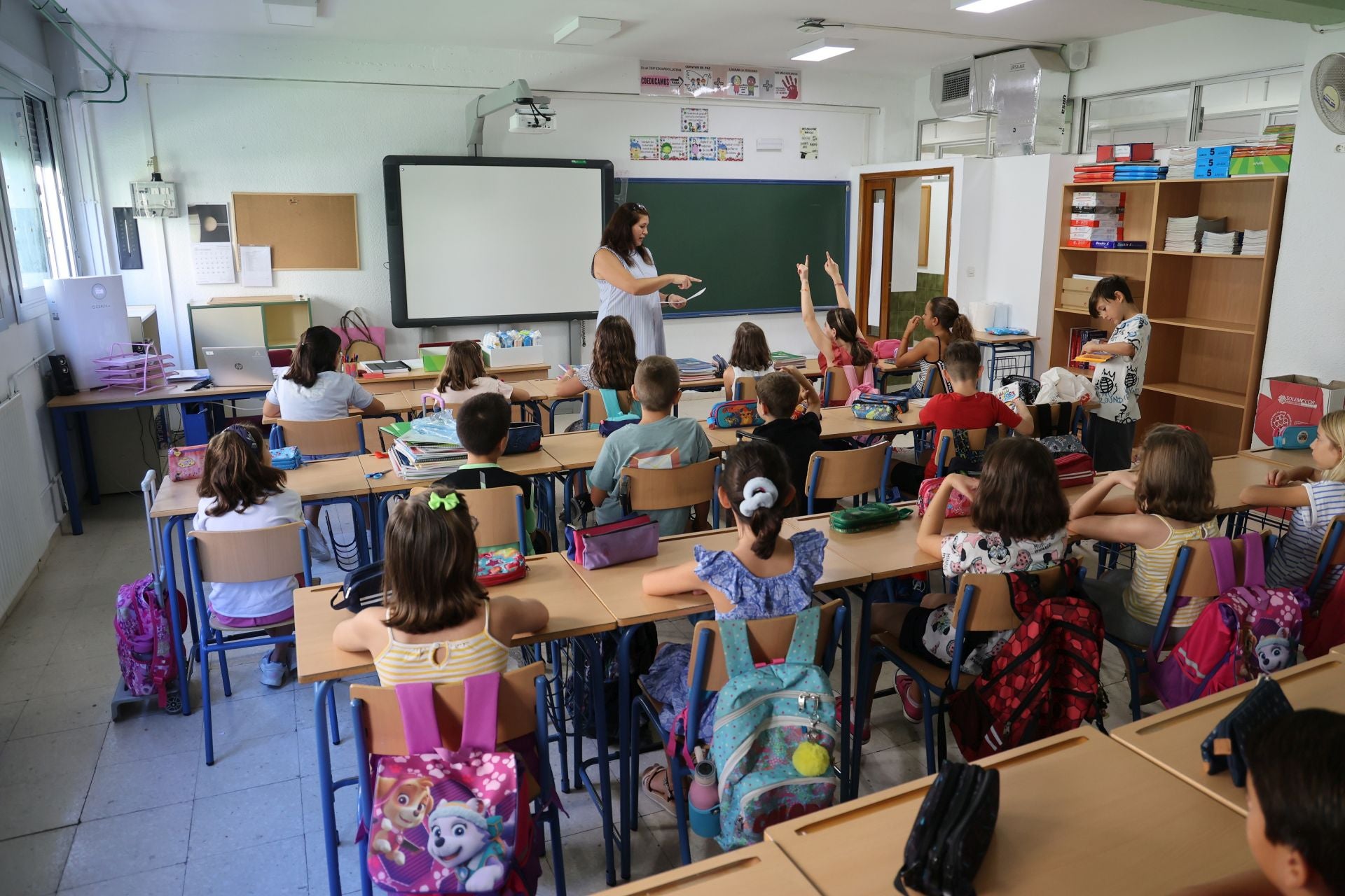 Inicio del curso de Infantil y Primaria.