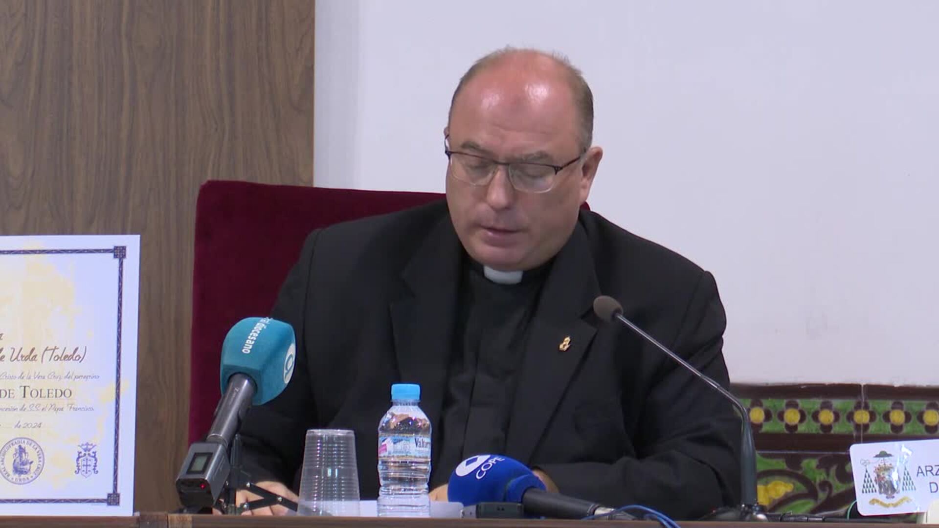 El Santísimo Cristo de la Vera Cruz de Urda luce en el cartel anunciador de su Año Jubilar